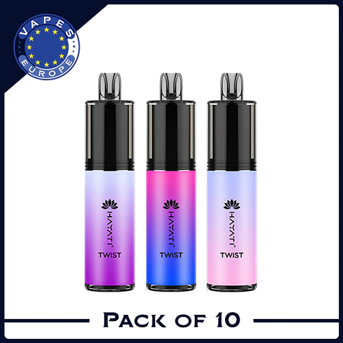 Hayati Twist 5000 Puffs Disposable Vape Pod Kit (Box of 10)