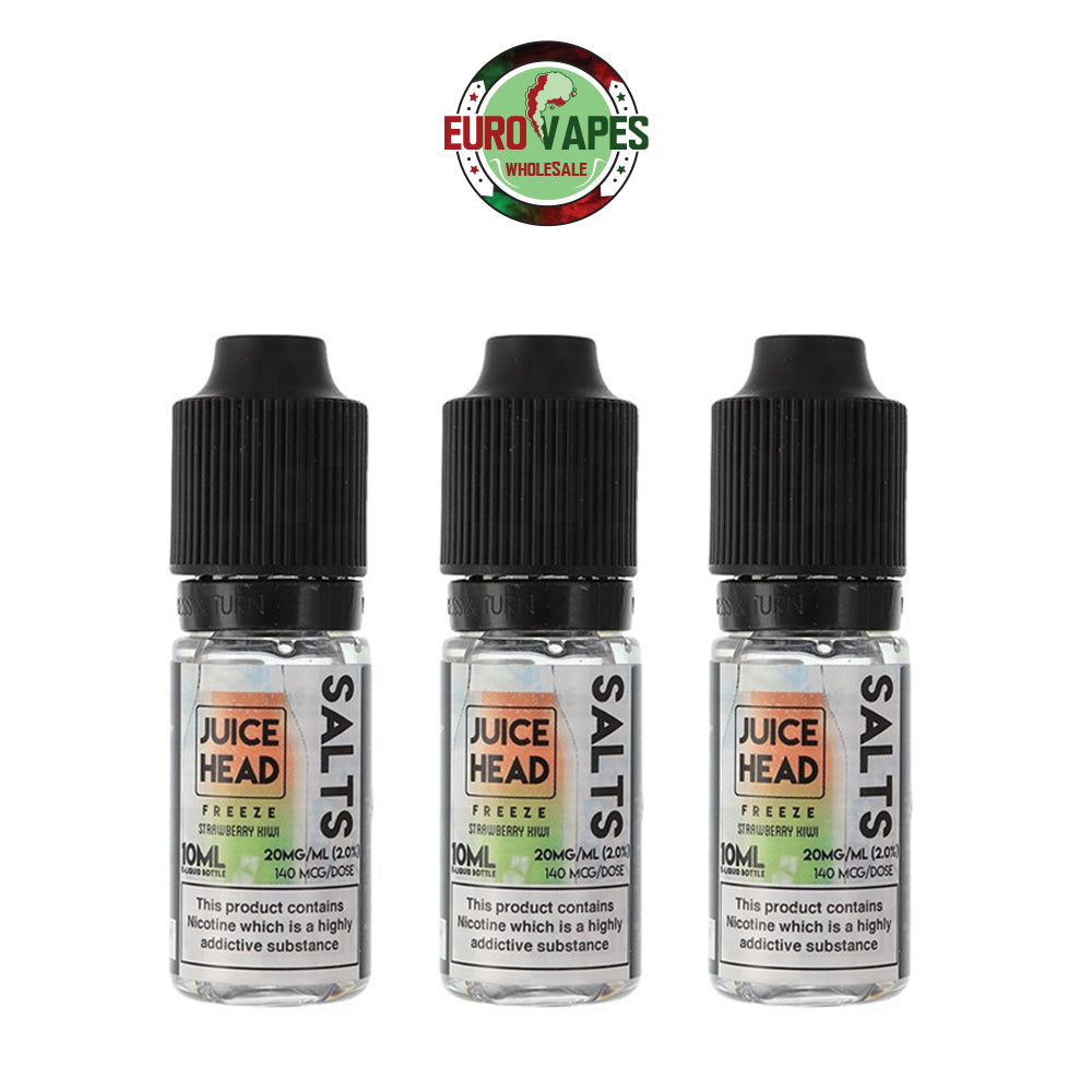 Juice Head Freeze 10ML Nic Salt (Pack Of 10)