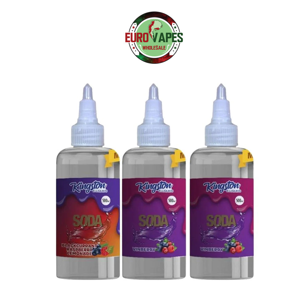 Kingston E-liquids Soda 500ml Shortfill (Pack Of 10)