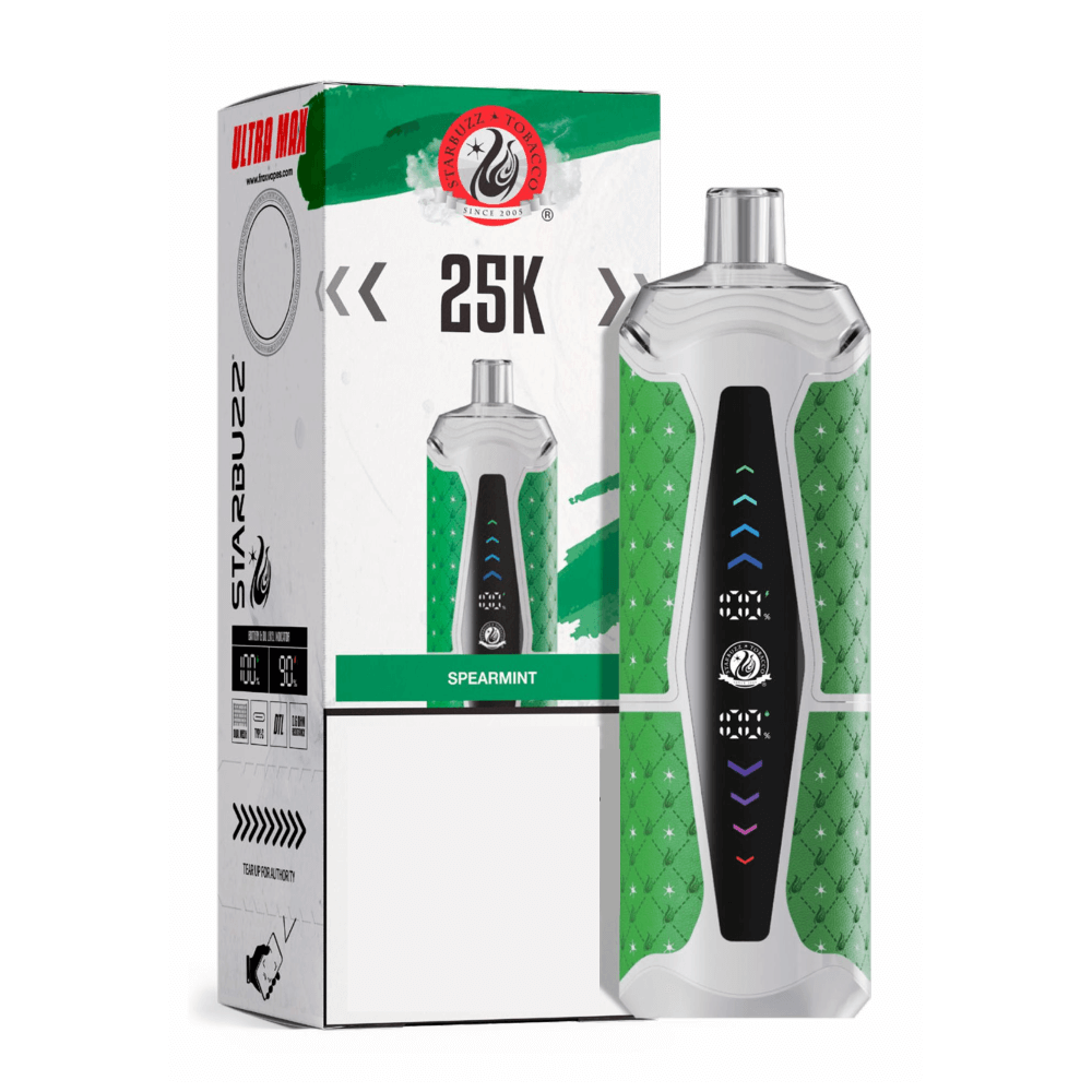 Starbuzz Ultra Max 25k Puffs Disposable Vape (Box of 10)