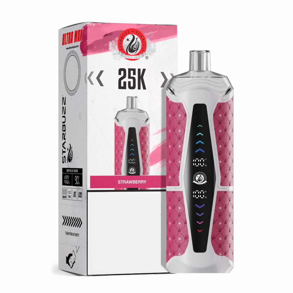 Starbuzz Ultra Max 25k Puffs Disposable Vape (Box of 10)