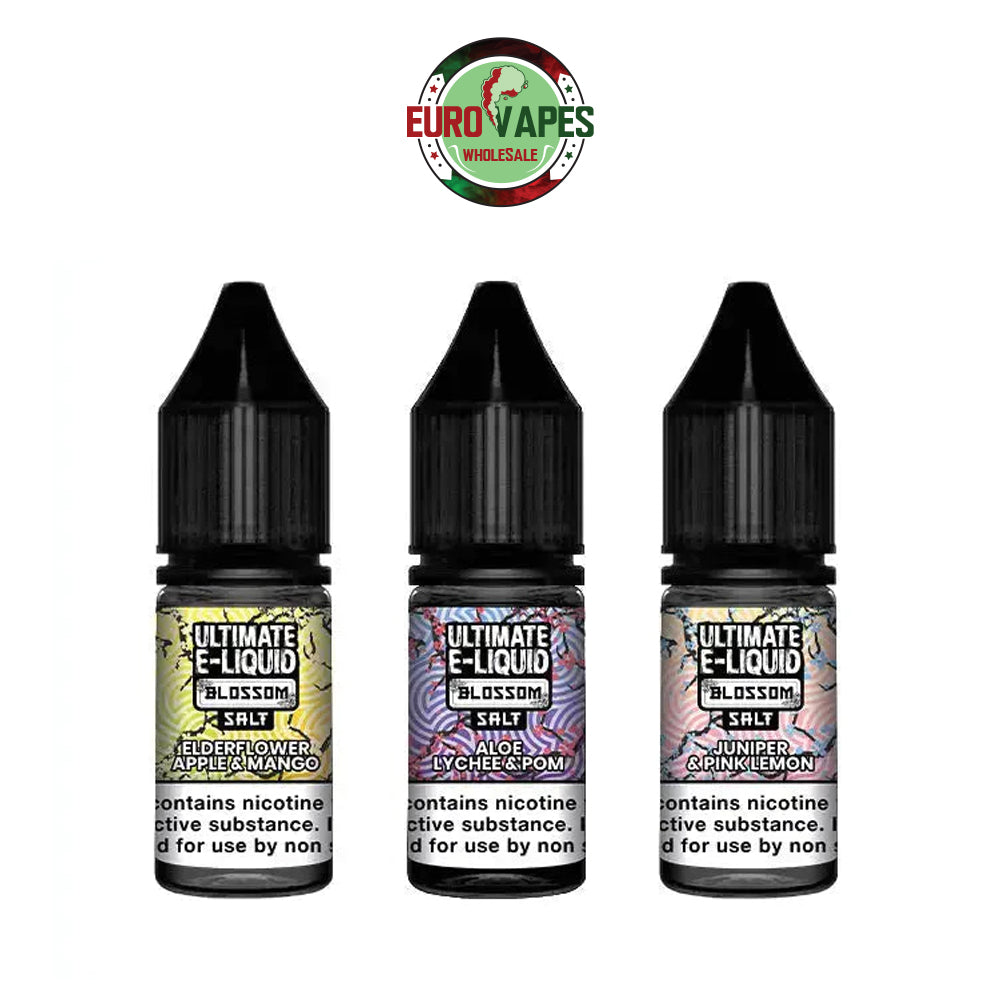 Ultimate E-Liquid Blossom 10ML Nic Salt (Pack Of 10)