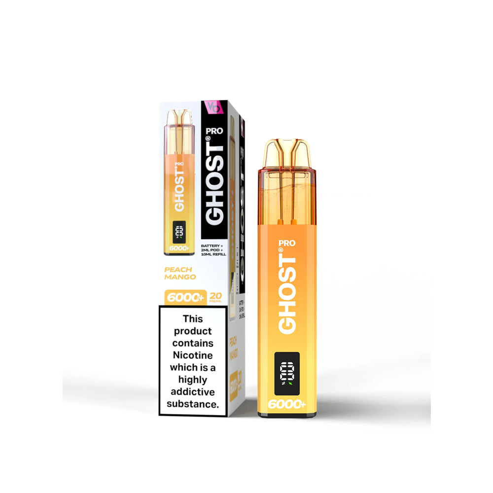Ghost Pro 6000+ Puffs Disposable Vape (Box of 10)