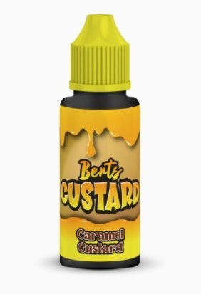 Kingston Berts Custard 100ML Shortfill - #Simbavapes#