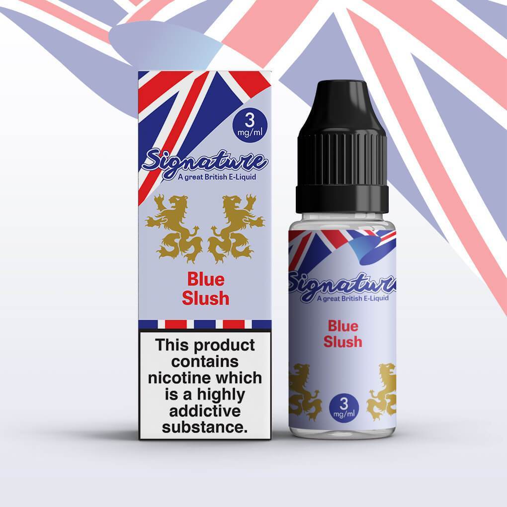 Signature - Blue Slush - 10ml E-liquids (Pack of 10)