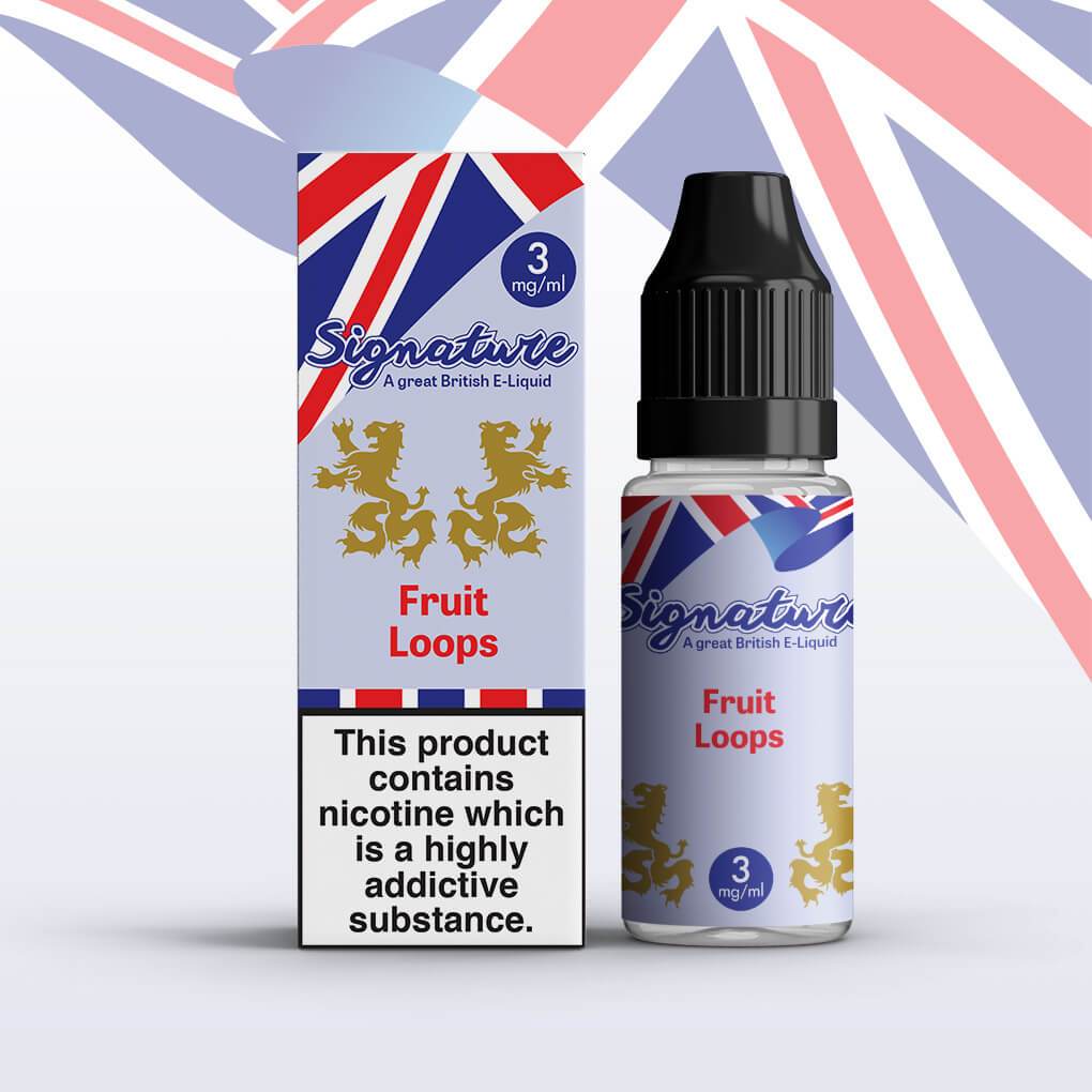 Signature - Fruit Loops - 10ml E-liquids (Pack of 10)